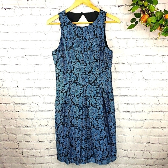 lace slip under dress Ramy Brook Erena Lace Slip Midi Dress in Black main image 0